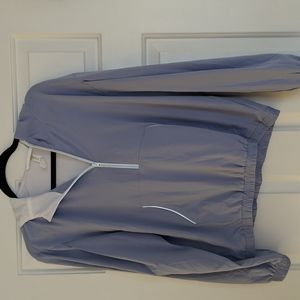 P'tula "Summer Half-Zip" in color Sky size Medium